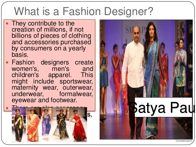 The career of a fashion designer 48 The career of a fashion designer 76